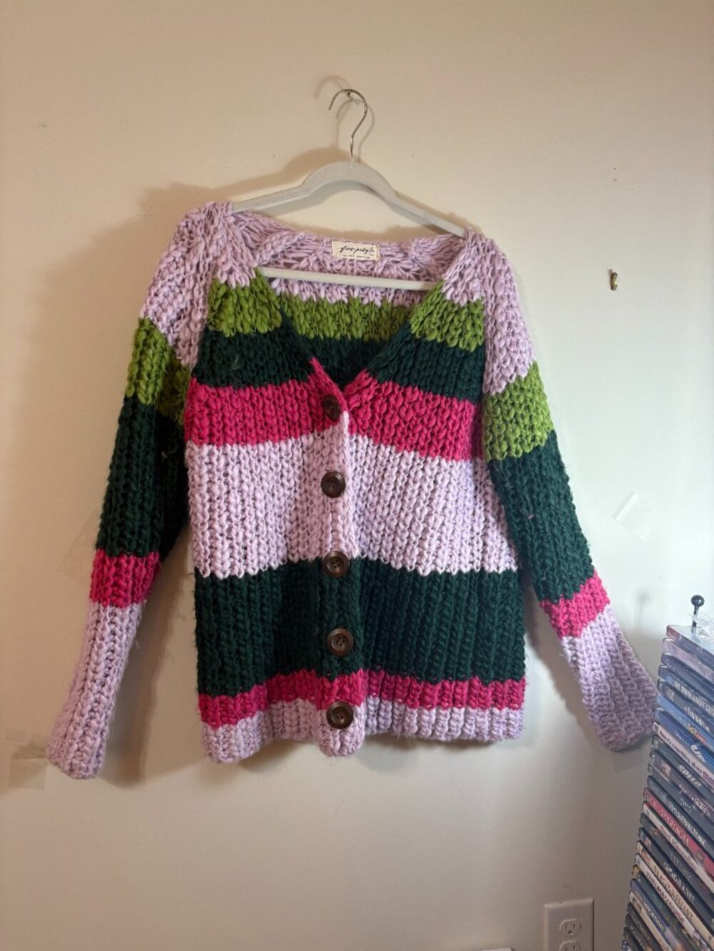 Free People Heavy Cardigan Sweater size S/P Like new